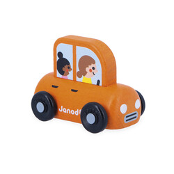 Janod | Cross Roads - Familienauto aus Holz Stadt