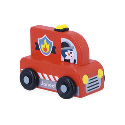 Janod | Cross Roads - Camion de pompiers en bois Ville