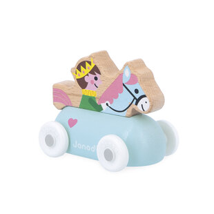 Janod | Cross Roads - Voiture prince en bois Royaume enchanté