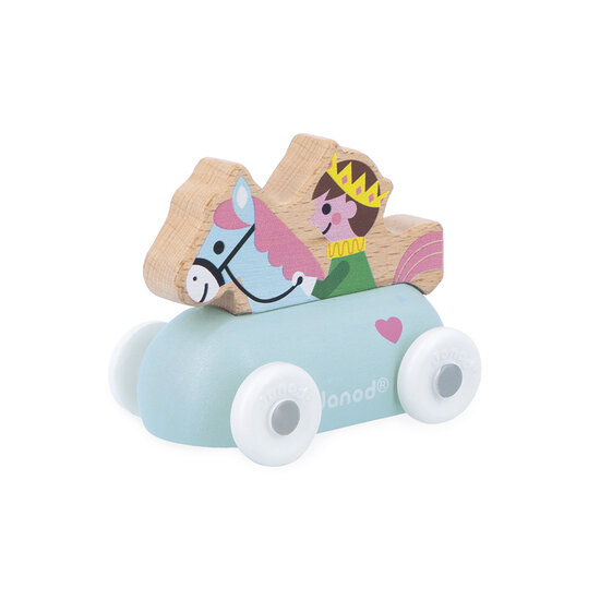 Janod Janod | Cross Roads - Enchanted Kingdom Wooden Prince Vehicle