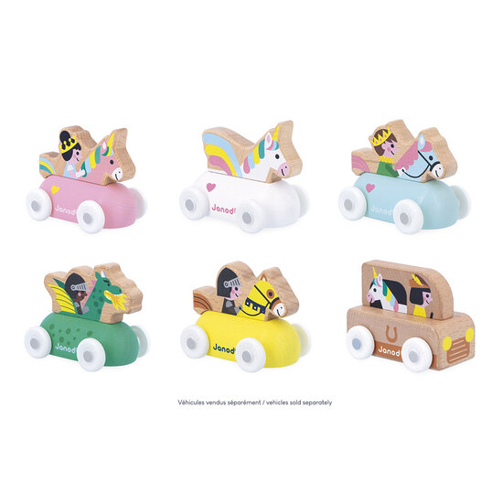 Janod Janod | Cross Roads - Betoverd Koninkrijk Houten Prins Voertuig