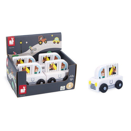 Janod Janod | Cross Roads - Van pour cheval en bois Campagne