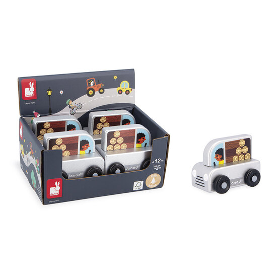 Janod Janod | Cross Roads - Countryside Wooden Pick-up