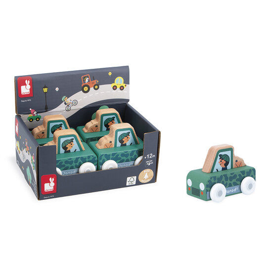 Janod Janod | Cross Roads - Bergvallei Houten Terreinwagen