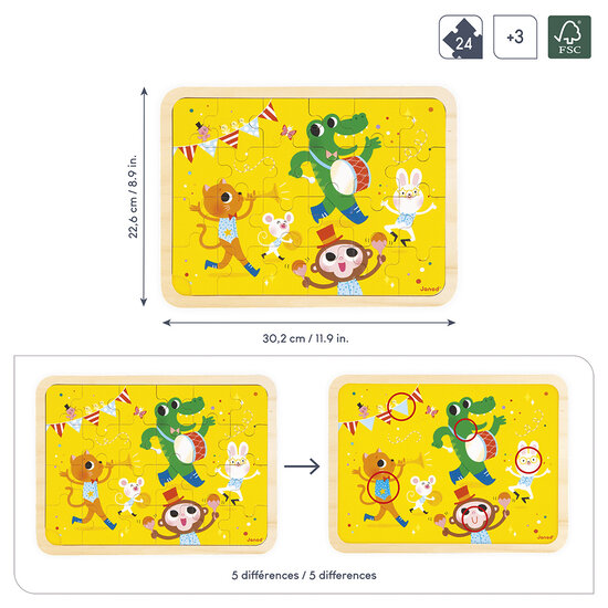 Janod Janod | Party Time Puzzel