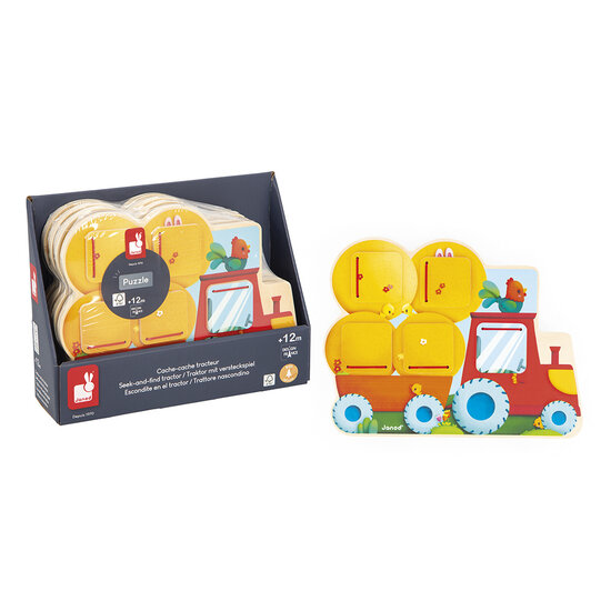 Janod Janod | Farm Seek And Find Tractor