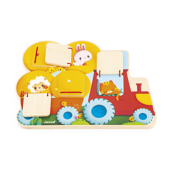 Janod Janod | Farm Seek And Find Tractor