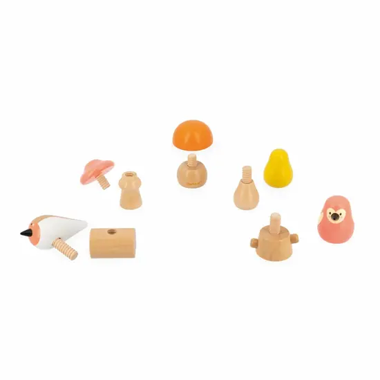 Janod Janod | Oiseaux et champignons Jouets à vis