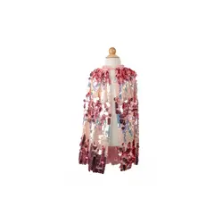 Great Pretenders | De 5 th Avenue Roze Pailette Cape 4 - 6 Y