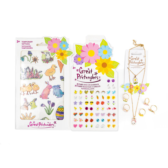 Great Pretenders Great Pretenders | Spring Flowers Stick On Earrings