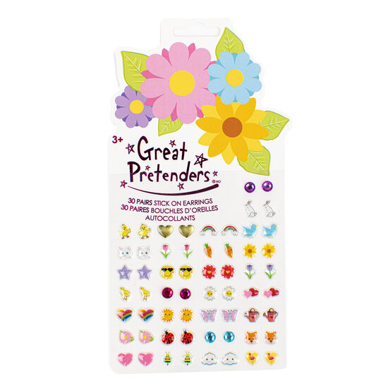 Great Pretenders Great Pretenders | Boucles d'oreilles autocollantes fleurs de printemps