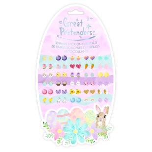 Great Pretenders | Boucles d'oreilles autocollantes lapin de Pâques