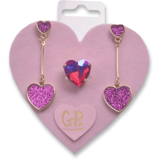 Great Pretenders Great Pretenders | For My Favorite Clip On Earrings And Ring Set