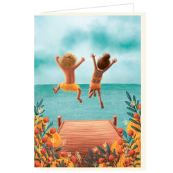 Mail-Box | Carte de vœux Barbara Denef Summer