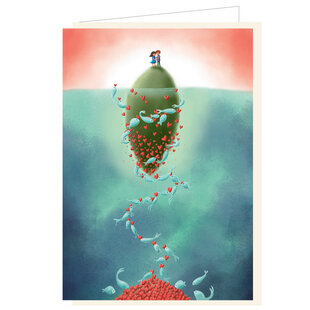 Mail-Box | Greeting card Barbara Denef Love