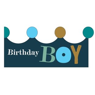 Mail-Box | Carte de voeux Rois et Reines Anniversaire Garçon