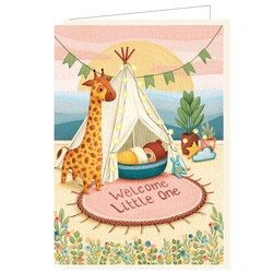 Mail-Box | Greeting card Barbara Denef Welcome Little One