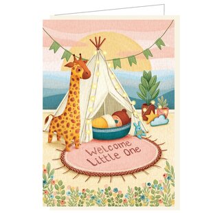 Mail-Box |  Wenskaart Barbara Denef Welcome Little One