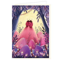 Mail-Box | Carte de vœux Barbara Denef Soirée magique Amour