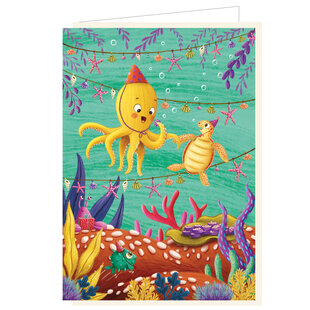 Mail-Box | Carte de vœux Barbara Denef Party In The Sea