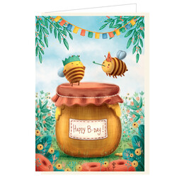 Mail-Box | Wenskaart Barbara Denef Happy B-day