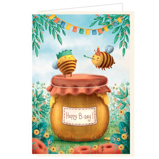 Mail-Box |  Carte de vœux Barbara Denef Happy B-day