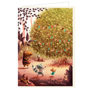 Mail-Box | Carte de vœux Barbara Denef Fête des animaux