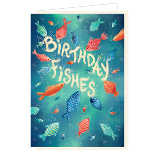 Mail-Box | Greeting card Barbara Denef Birthday Fishes