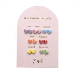 Yuko B | Boucles d'oreilles Heart