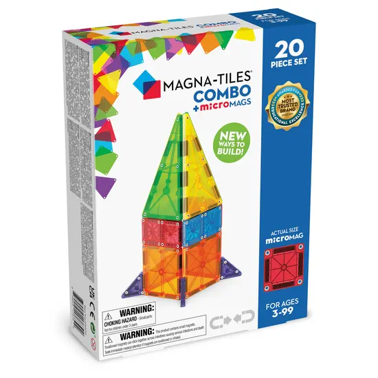 Magna-Tiles Magna-Tiles | Combo 20 Piece Set
