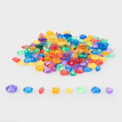 Tickit | Translucent Colour Jewels 144 Pieces