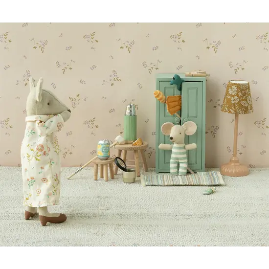 Maileg Maileg  | Placard, souris - Bleu tendre