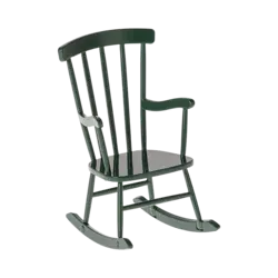 Maileg | Chaise à bascule, Souris - Vert foncé