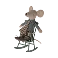 Maileg Maileg | Rocking chair, Mouse - Dark Green