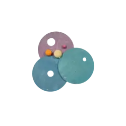 Grimm's | Grimm's x Stapelstein Rolling Discs Cool Pastel