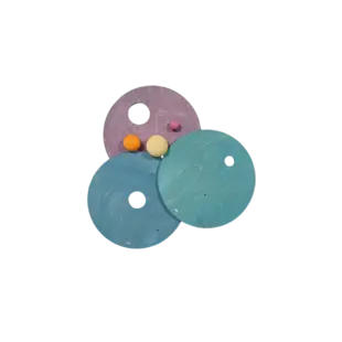 Grimm's | Grimm's x Stapelstein Rolling Discs Cool Pastel