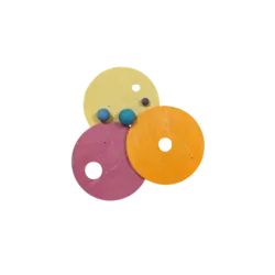 Grimm's | Grimm's x Stapelstein Rolling Discs Warm Pastel