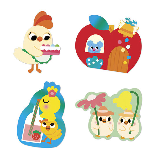 Janod Janod | Large Spring Stickers x50