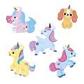 Janod Janod | Unicorn stickers x100