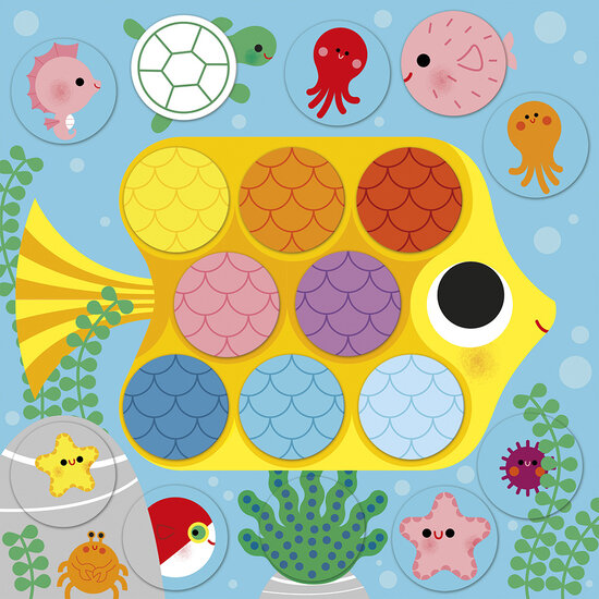 Janod Janod | Kreatives Set Gummibärchen Rund um den Teich - 2 Jahre