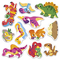 Janod Janod | Creative Box of Thick Repositionable Dinosaur Stickers - 2 years old