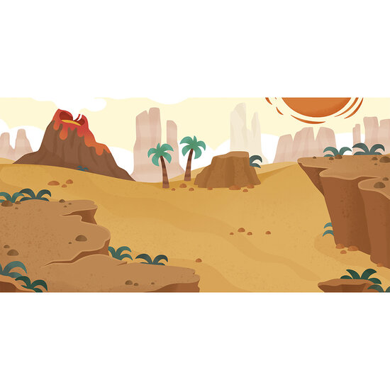 Janod Janod | Creative Box of Thick Repositionable Dinosaur Stickers - 2 years old