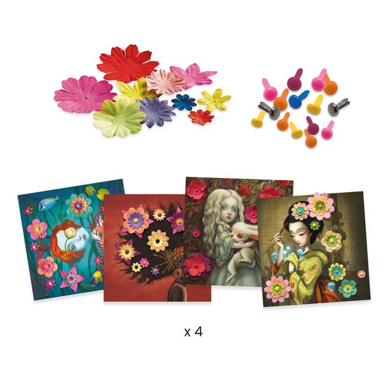 Djeco Djeco | Craft kit  Rock’n Roses