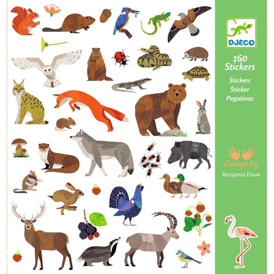 Djeco Djeco | Stickers Fauna