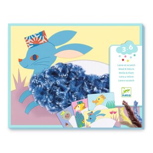 Djeco | Craft Kit Wool & Velcro - With A Hat