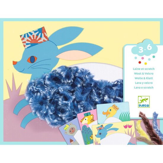 Djeco Djeco | Craft Kit Wool & Velcro - With A Hat