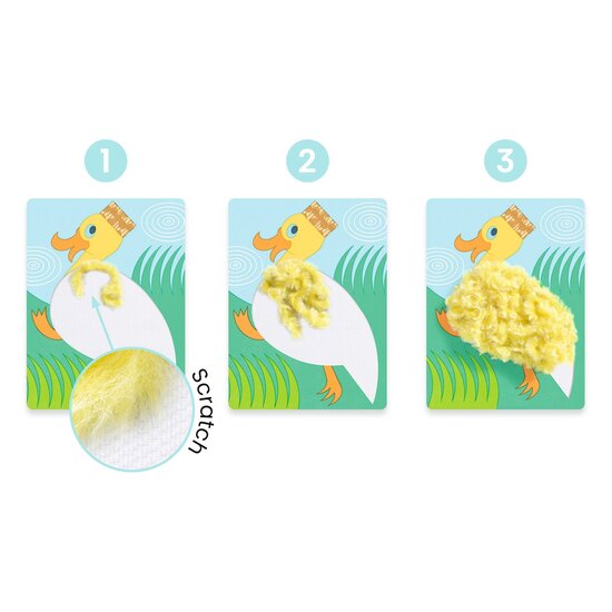 Djeco Djeco | Bastelpackung Wolle & Klettverschluss - Mit einem Hut