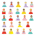 Djeco Djeco | Knutselen Met Stickers I Love Princesses