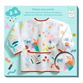 Djeco Djeco | Apron With Bag - Stickers and Pencils