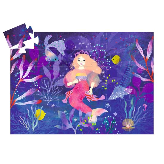 Djeco Djeco | Puzzle Ella, The Mermaid  36 Pieces